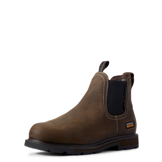 Men s Groundbreaker Steel Toe Chelsea Boot Ariat 10032457