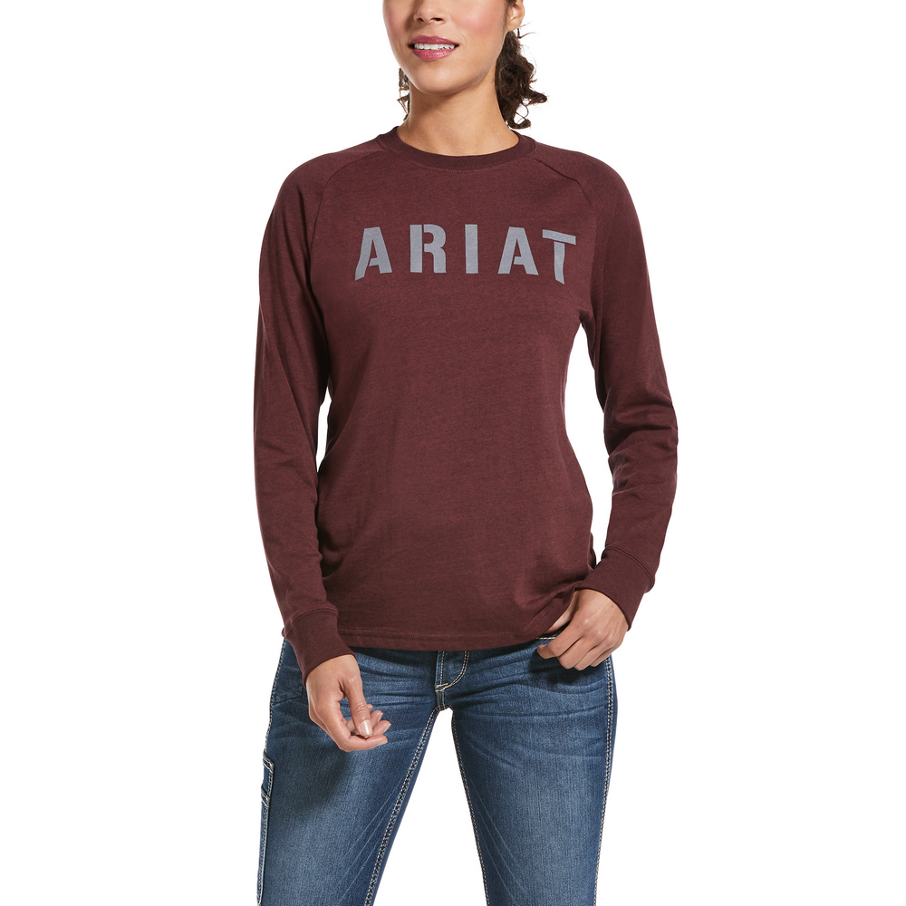 Ariat Ariat Ladies Rebar Strong Block T Shirt 