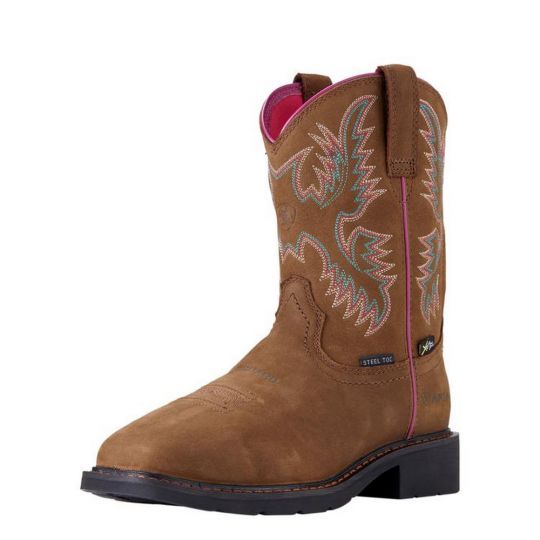 Women's ariat fatbaby steel hotsell toe boots