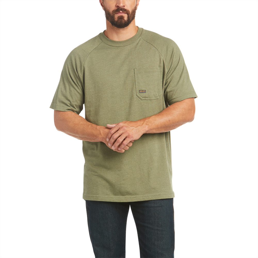 Men's Rebar Cotton Strong Short-Sleeve Tee | Ariat 10035009