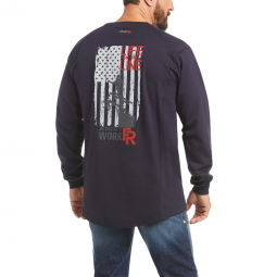 FR AIR LIFE ON THE LINE GRAPHIC LONG-SLEEVE T-SHIRT