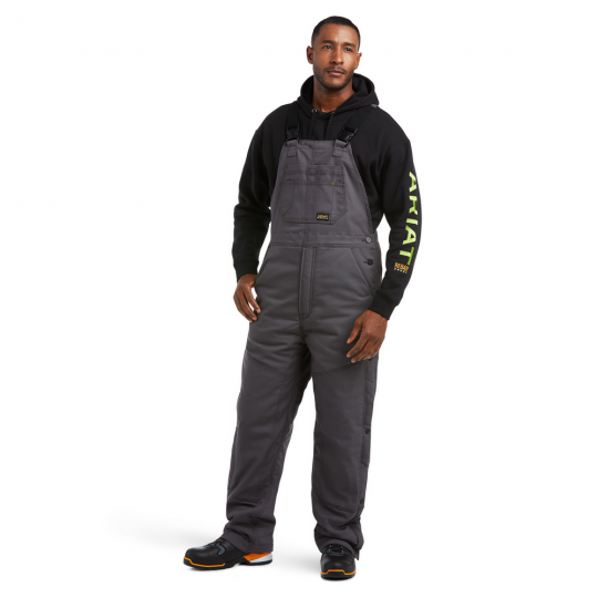 Ariat Rebar Men's DuraCanvas Stretch Insulated Work Bib Overalls