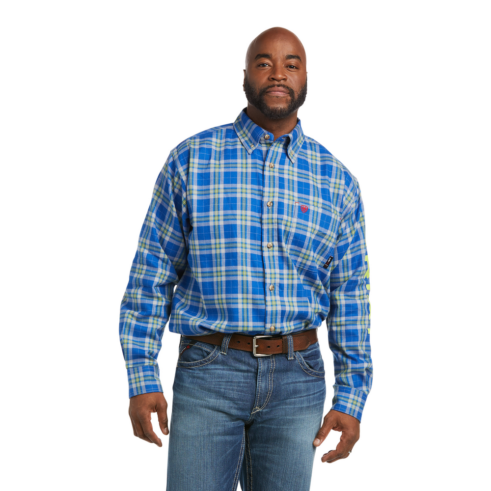 Men's FR Monti Logo Long-Sleeve Work Shirt | Ariat 10037225