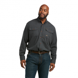 REBAR FLANNEL DURASTRETCH LONG-SLEEVE TOP