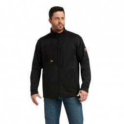 REBAR DRI-TECH FLEECE FULL-ZIP HYBRID JACKET