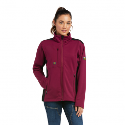 REBAR DRI-TECH FULL-ZIP HYBRID FLEECE JACKET