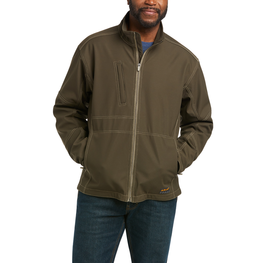 Men's Rebar Stretch Canvas Softshell Jacket | Ariat 10037633