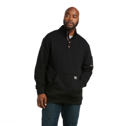 REBAR OVERTIME LONG-SLEEVE FLEECE SWEATER