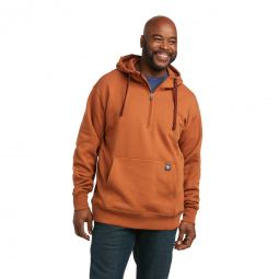 REBAR WORKMAN 1/4 ZIP HOODIE