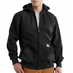 Carhartt 103308 Rain Defender Rockland Sherpa-Lined Full-Zip Hooded  Sweatshirt Men's - Shoes & M'Orr