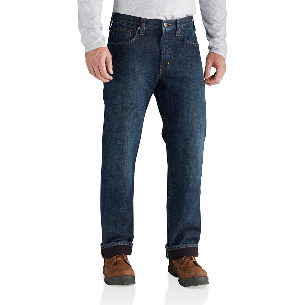 Men's Relaxed Fit Holter Jean Fleece Lined | Carhartt 102803