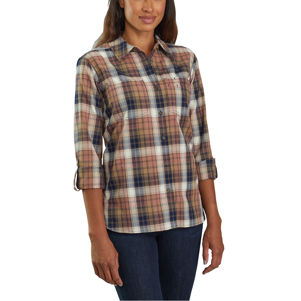 Women's Relaxed Fit Fairview Plaid Shirt | Carhartt 103085