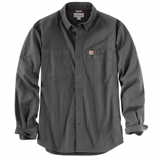 Mens Shirts Carhartt TW3554 Relaxed Fit Long Sleeve Work Cotton