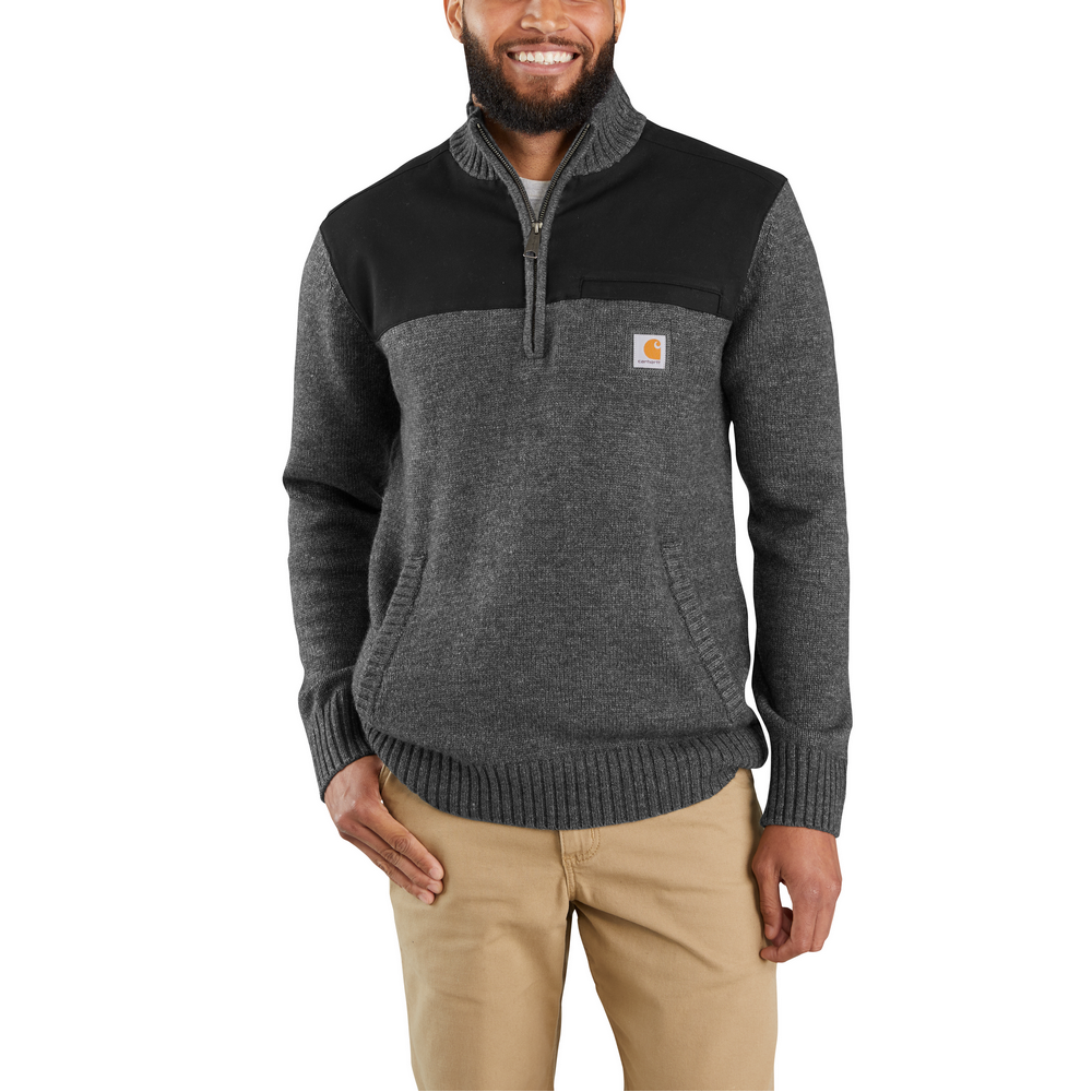 Men's Relaxed-Fit Quarter Zip Sweater | Carhartt 103865