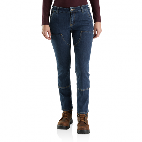 Women's Straight Fit Double Front Jean