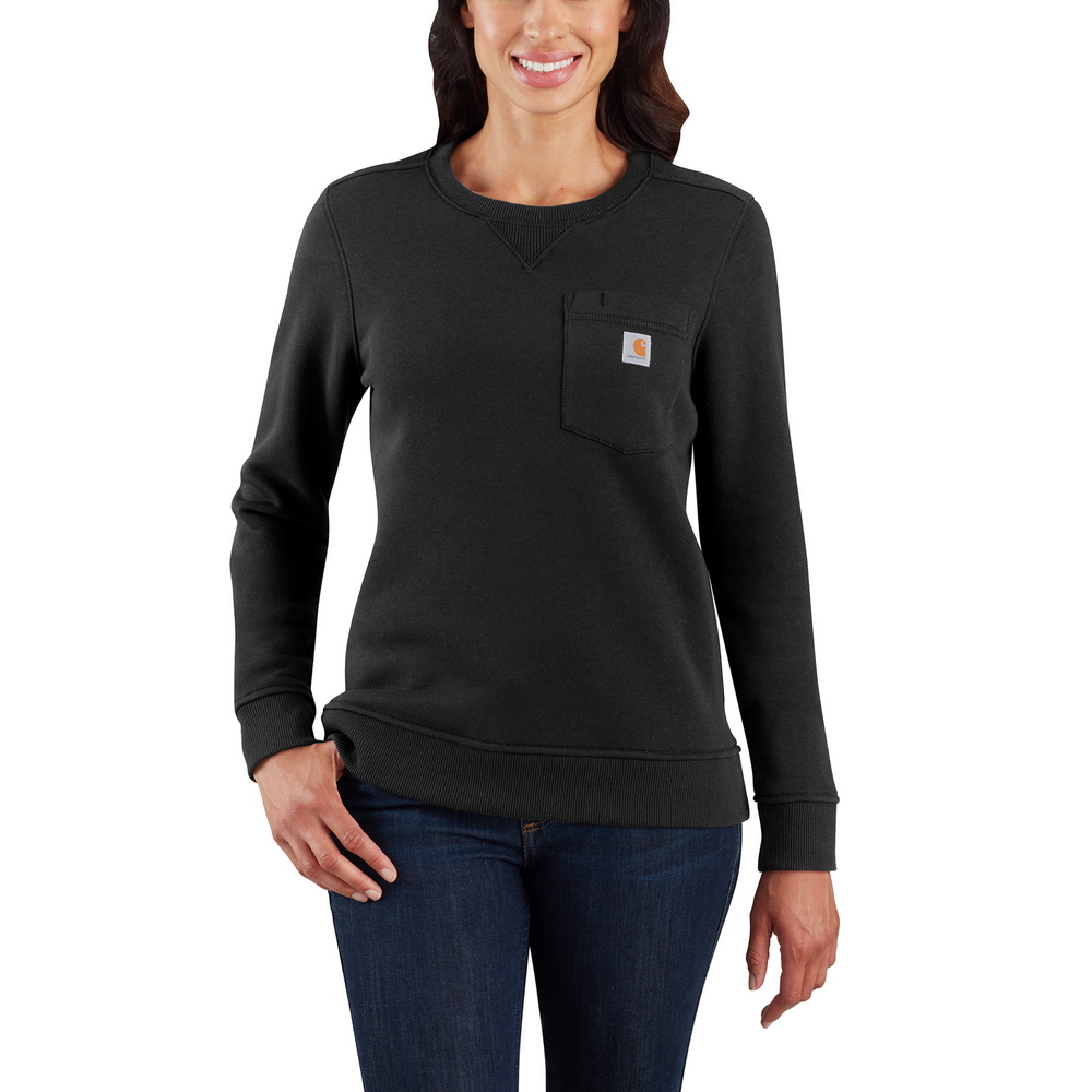 Women's Clarksburg Crew Pocket Sweatshirt | Carhartt 103925