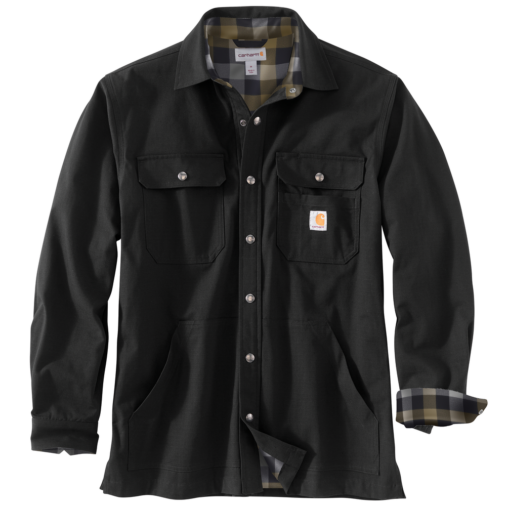 Men's Lined Ripstop Solid Shirt Jac | Carhartt 104146