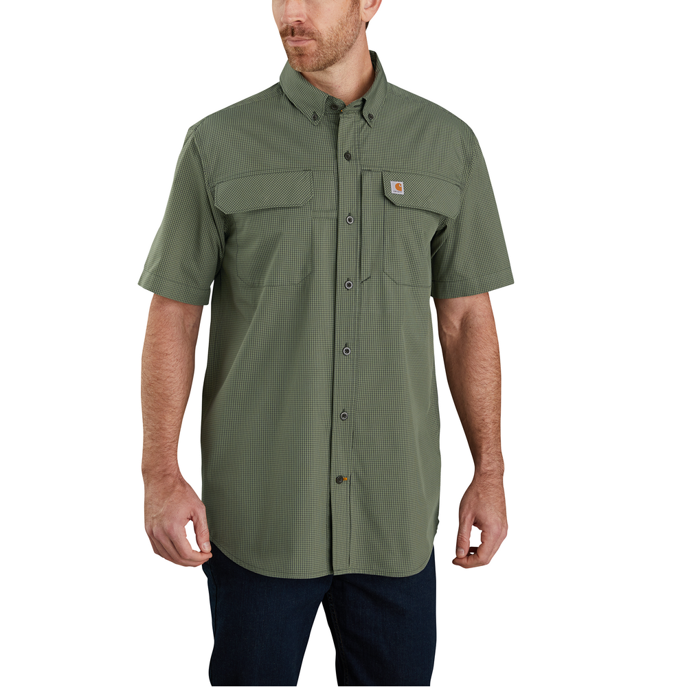 Carhartt Force Men's Relaxed Fit Lightweight Short Sleeve Shirt, 105314
