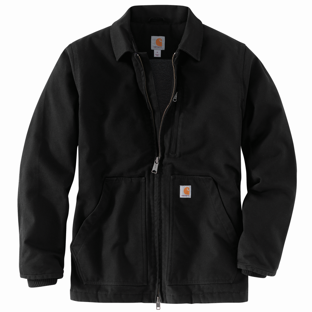 Carhartt Duck Sherpa Lined Coat - 104293 – JobSite Workwear