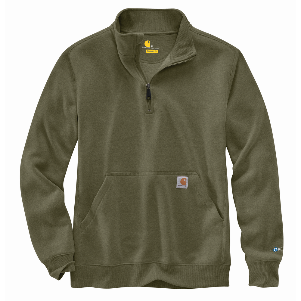 Men's Force Quarter-Zip Sweatshirt | Carhartt 104475