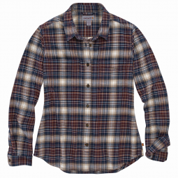 RUGGED FLEX RELAXED FIT PLAID FLANNEL SHIRT