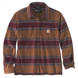 RUGGED FLEX LOOSE FIT MIDWEIGHT FLANNEL SHIRT