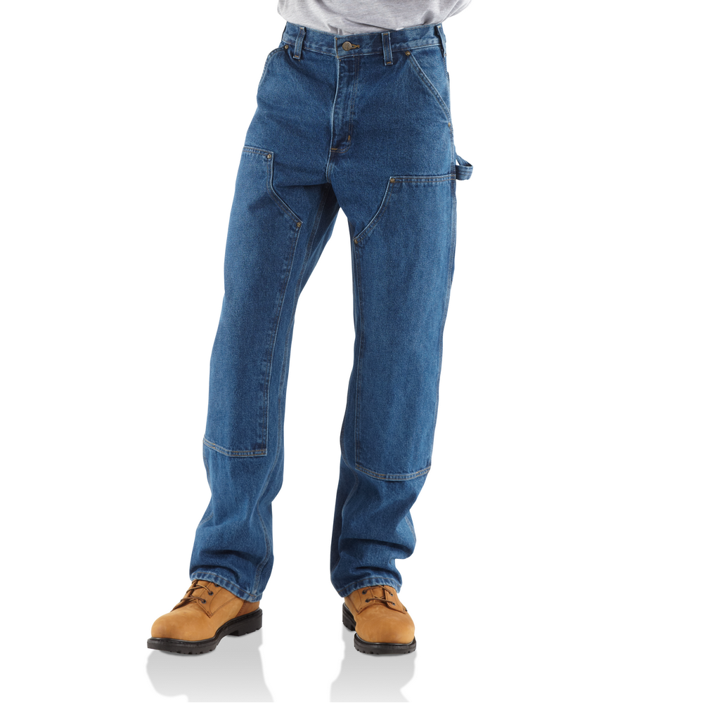 Men's Loose Fit Double Front Washed Logger | Carhartt B73