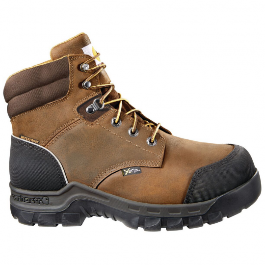 Carhartt Men's Rugged Flex 6'' Work Boots - Composite Toe - Brown Size  15(W) CMF6366-15W - The Home Depot