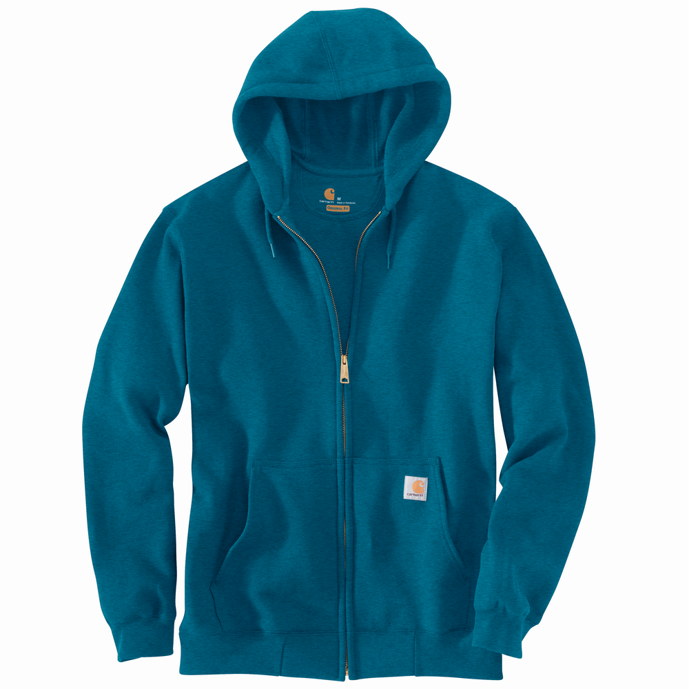 Download Men's Midweight Hooded Zip Front Sweatshirt | Carhartt K122