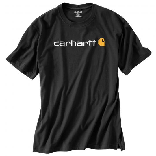 Carhartt logo t shirt best sale