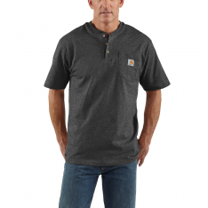 WORKWEAR POCKET SHORT SLEEVE HENLEY