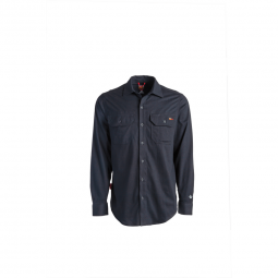 FLAME RESISTANT COTTON CORE BUTTON FRONT SHIRT (BIG/TALL)