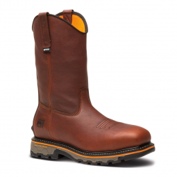 TRUE GRIT PULL-ON COMPOSITE SAFETY TOE WATERPROOF BOOT